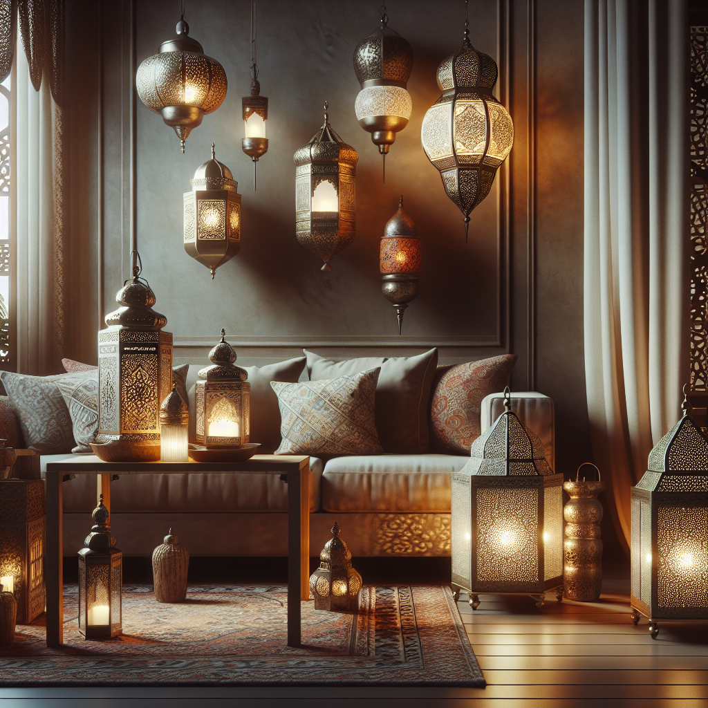Casbah Radiance: Moroccan Floor Lanterns to Enchant Your Space